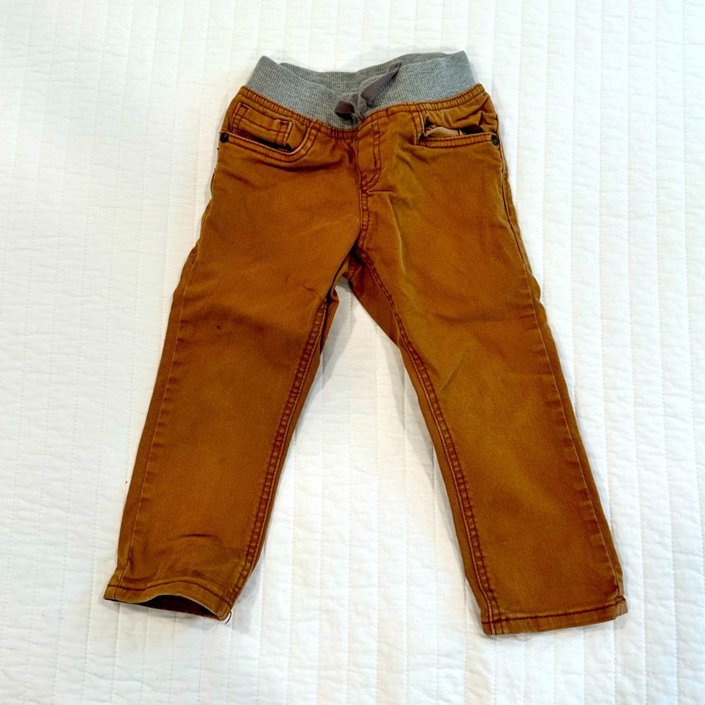 Boys Tan Pants